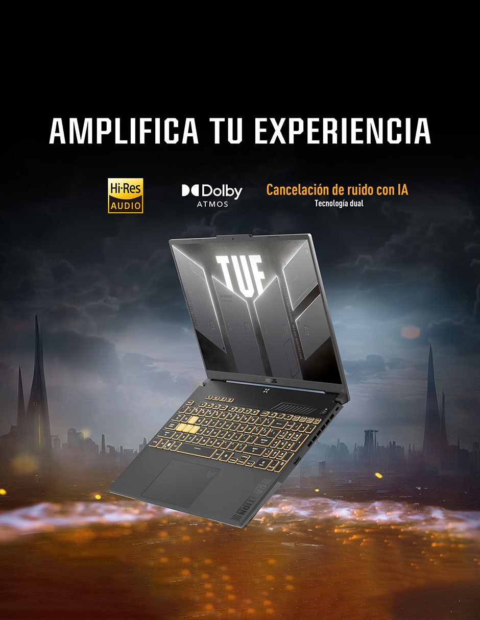 Laptop gamer FX607VJB-RL127W 16 pulgadas WUXGA Intel Core 5 210H NVIDIA GeForce RTX 3050 16 GB RAM 512 GB SSD