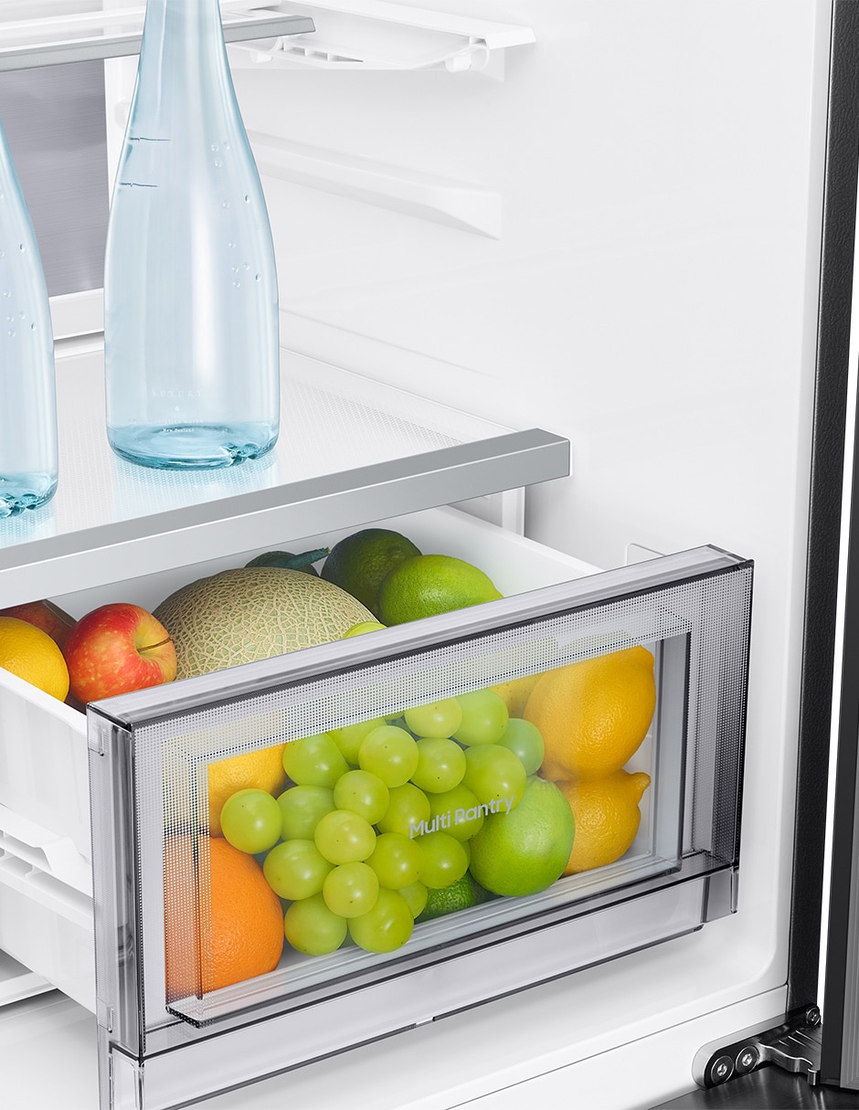 Combo refrigerador + pantalla french door 23 pies cúbicos inverter y no frost y fábrica de hielo F-RM90F6UN50U8