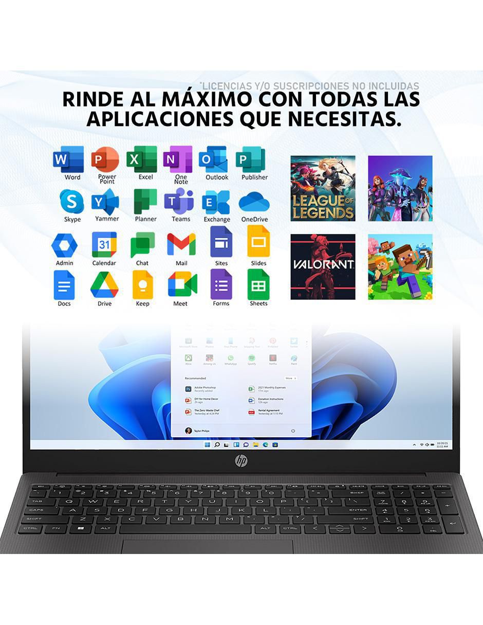 Laptop 250 G10 15.6 pulgadas HD Intel Core i3 Intel UHD 8 GB Ram 256 GB SSD