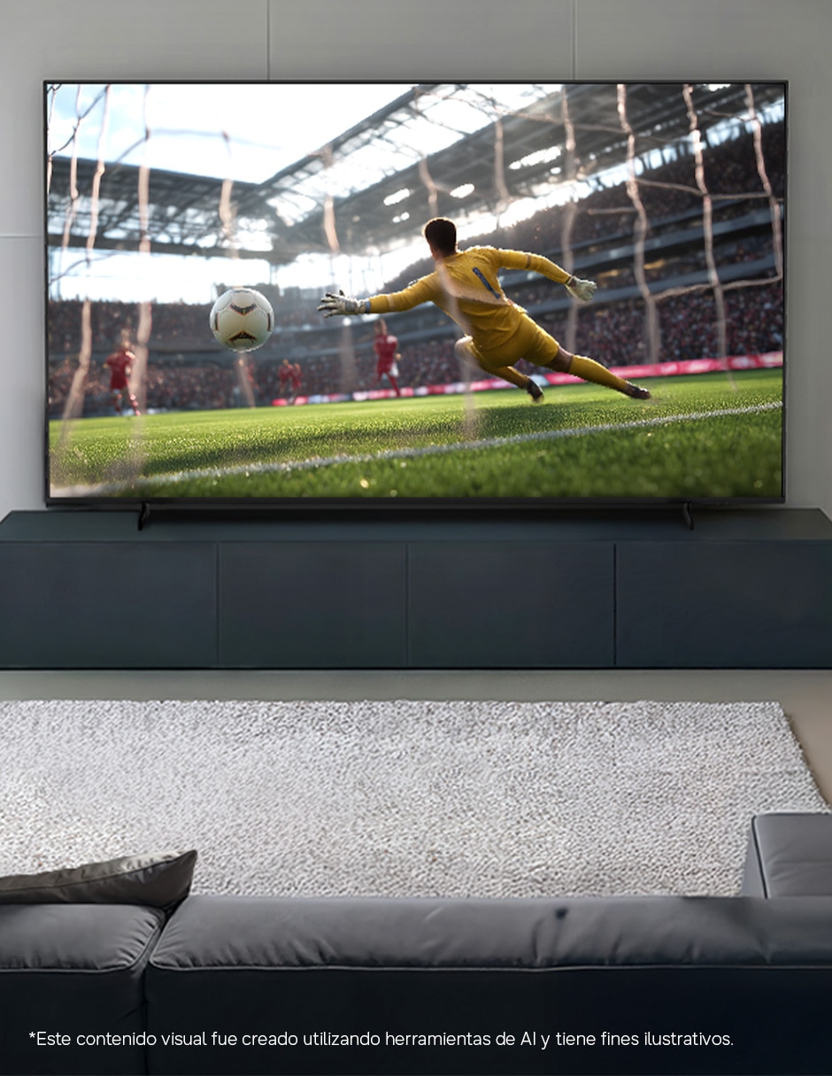 Pantalla Smart TV Mini LED 65 pulgadas 4K UN65M80HAFXZX con AI Escalado a 4K