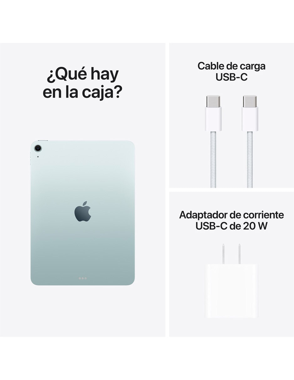 iPad Air M4 11 pulgadas 128 GB 12 GB RAM Azul
