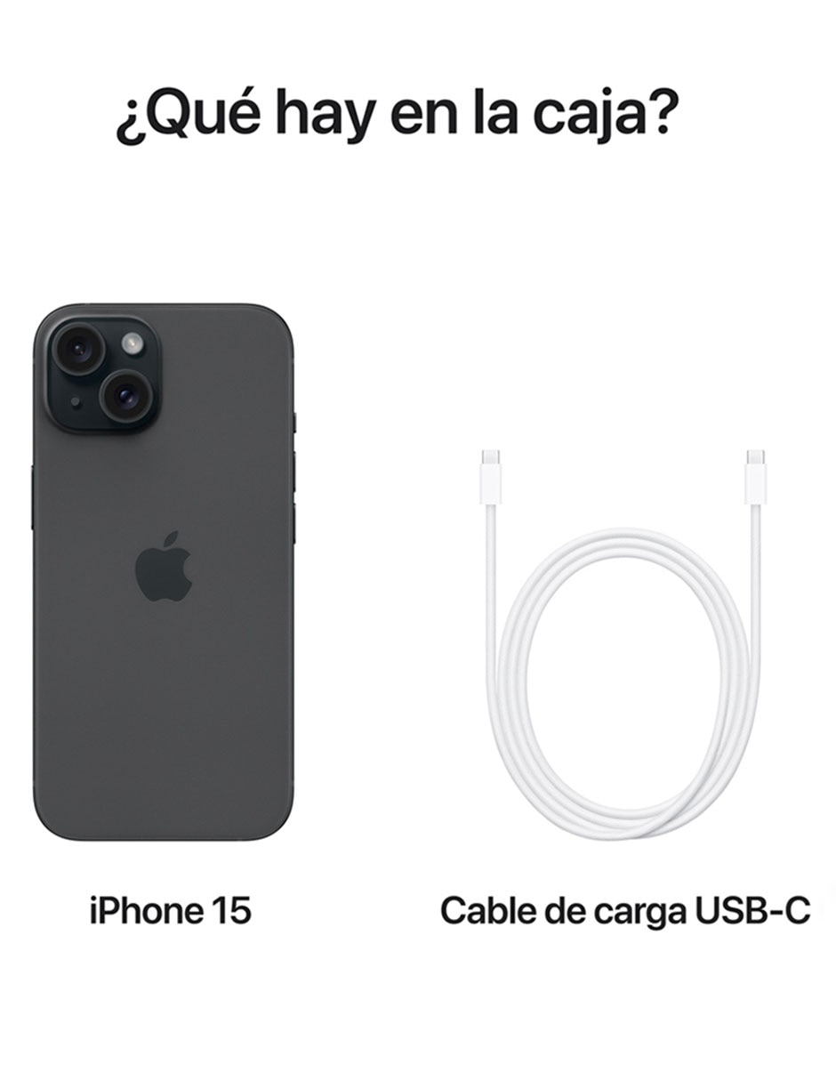 iPhone 15 6.1 pulgadas Super Retina XDR