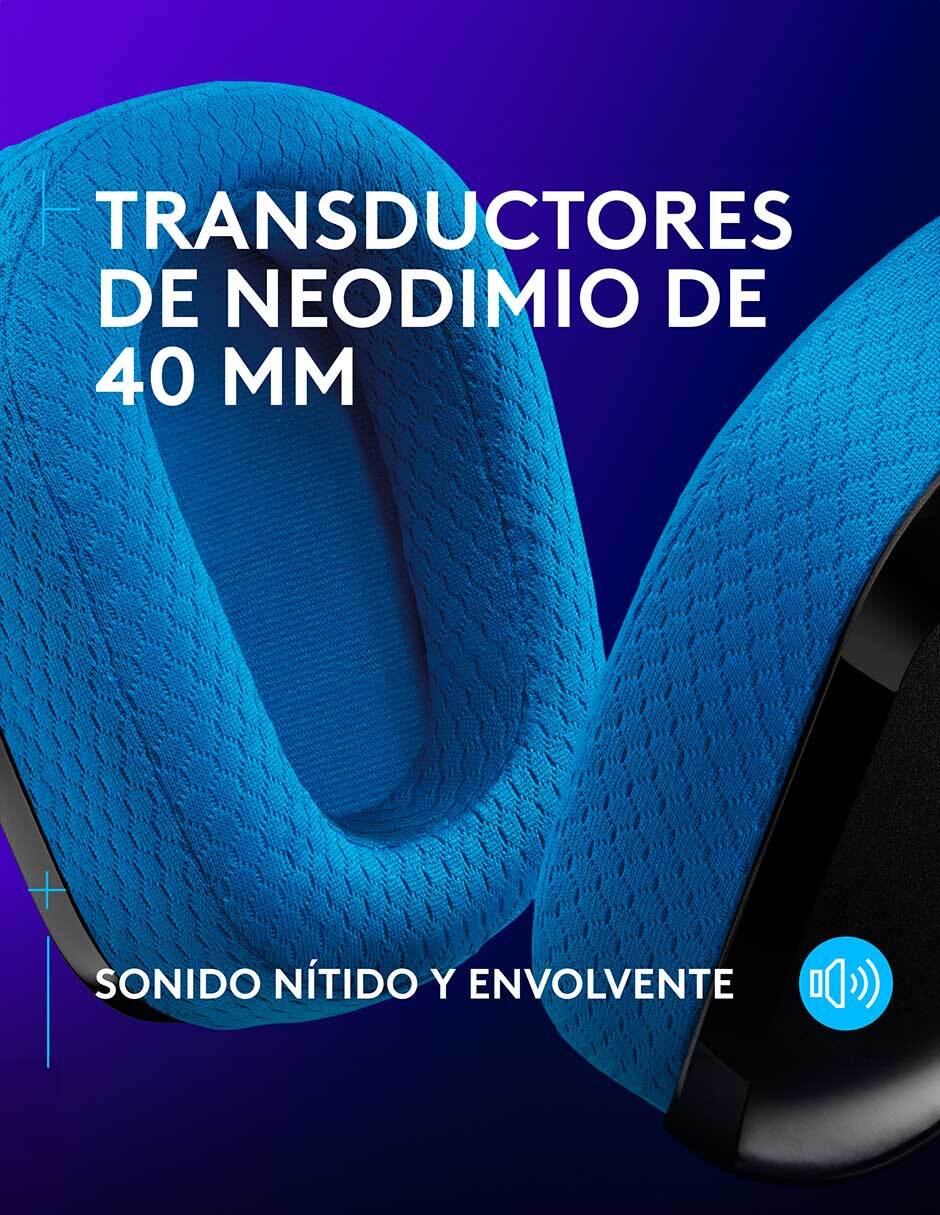 Audífonos gamer inalámbricos