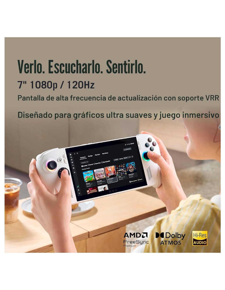 Consola portátil RC73YA-XB_ALLY.Z2A.16 Windows 11 512 GB edición estándar