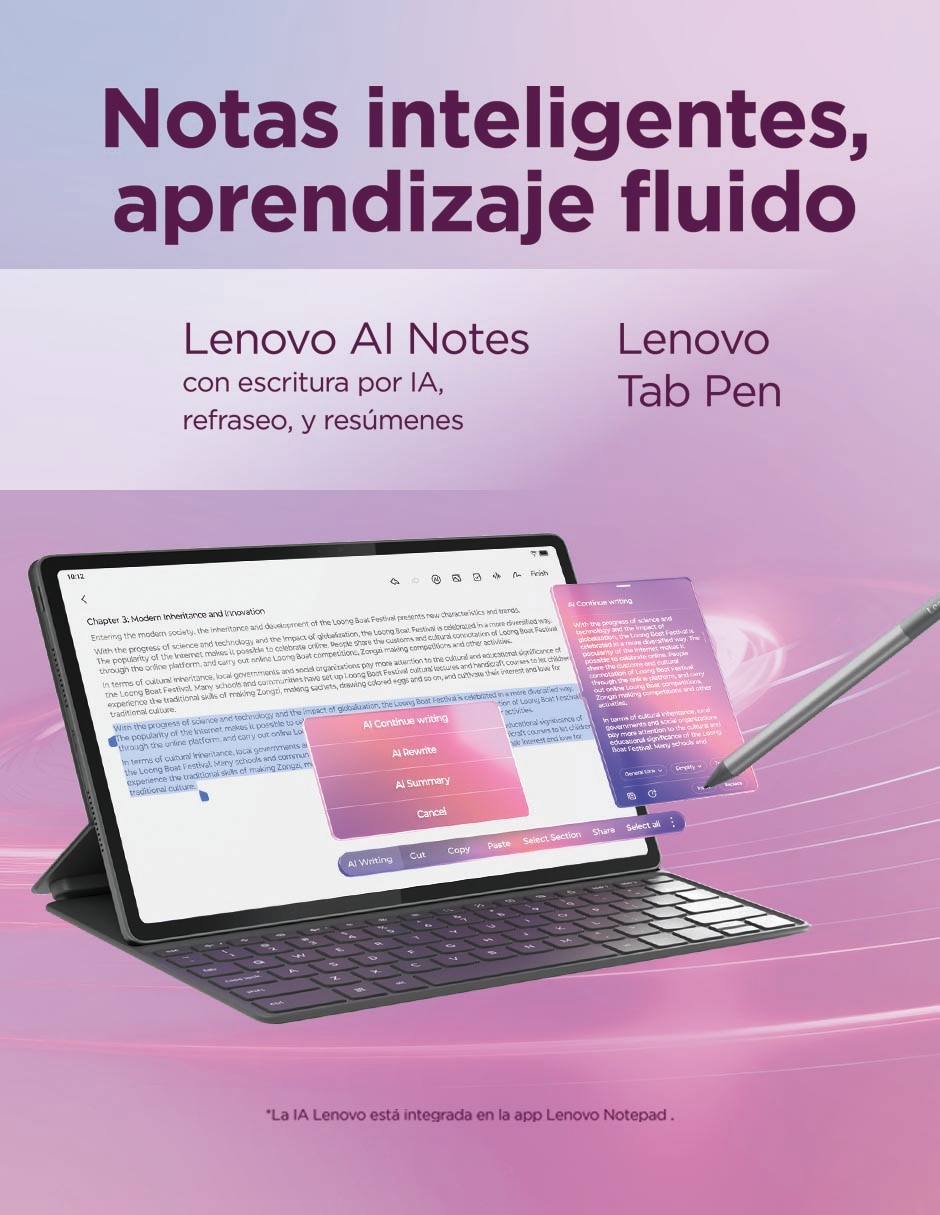 Tablet Ideatab Plus zag70855mx 12.1 pulgadas 256 GB de almacenamiento de 8 GB RAM