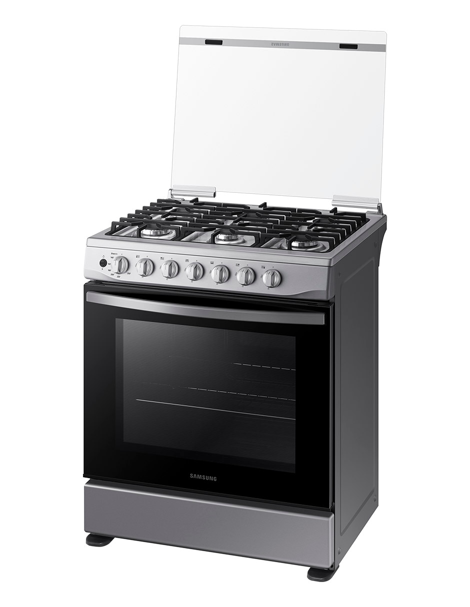 Estufa de piso a gas natural/lp 76 cm NX52D3000MV/AX de 6 quemadores