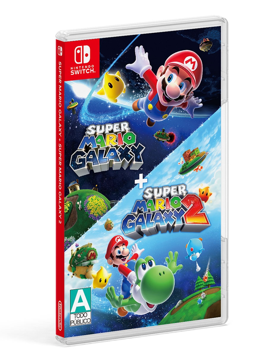 Super Mario Galaxy + Super Mario Galaxy 2 estándar para switch