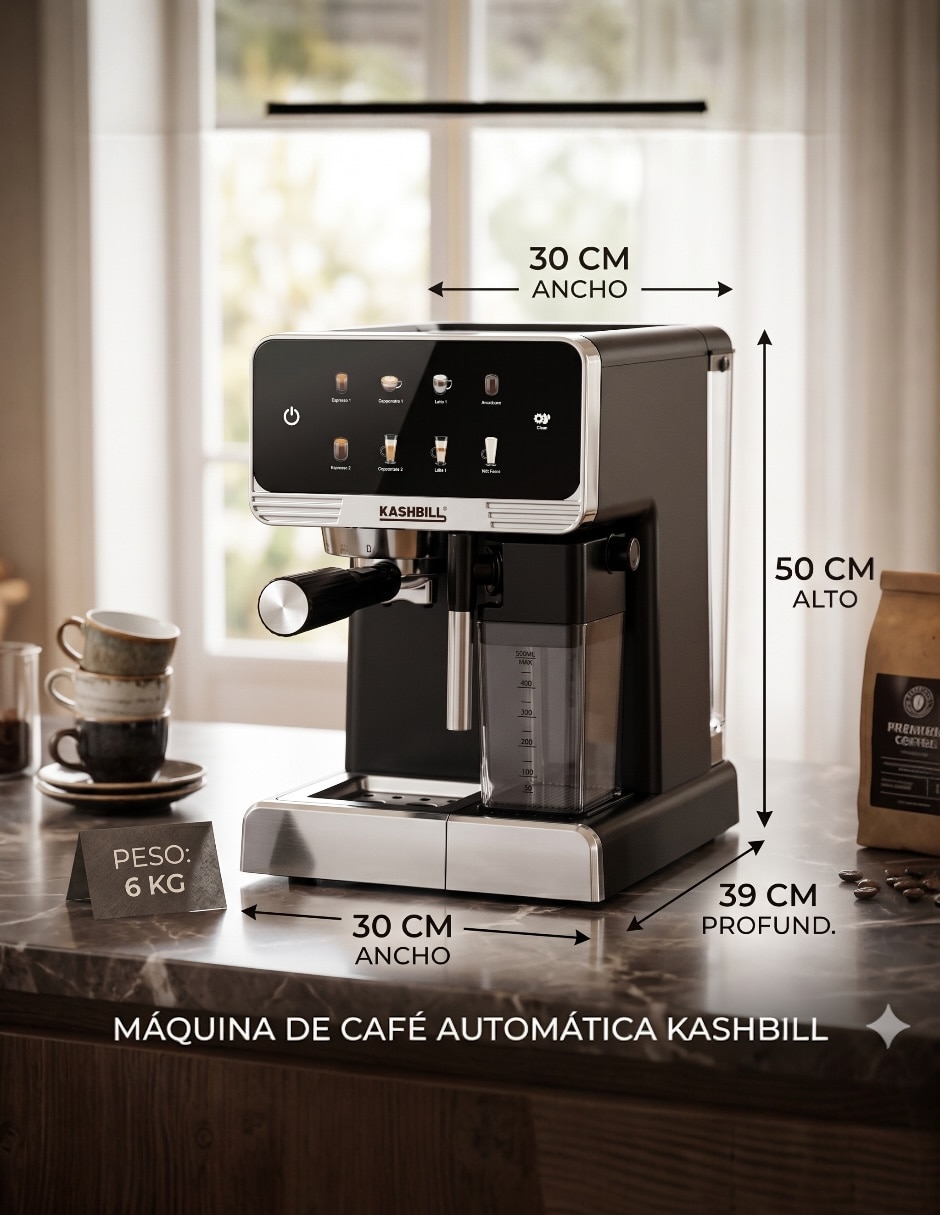 Cafetera con molino C26