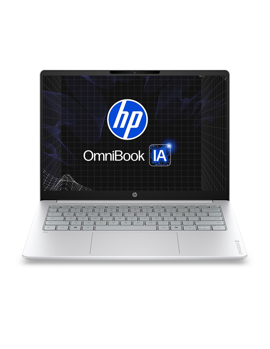 Laptop OmniBook 3 Laptop Next Gen AI 14- hz0051la 14 pulgadas 2K Snapdragon X integradas 16 GB RAM 512 GB SSD