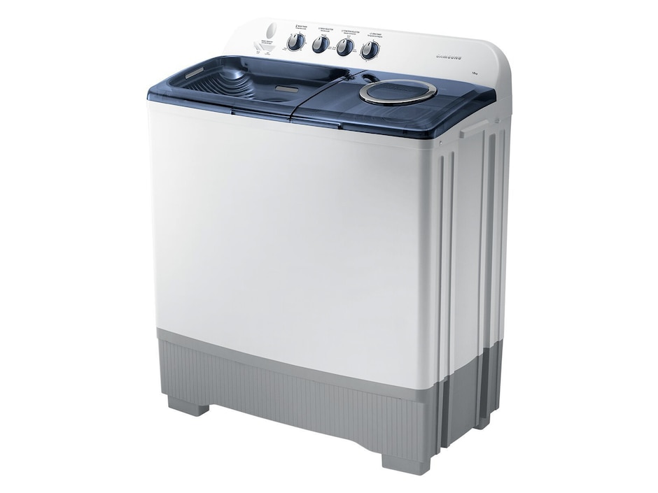 Lavadora doble tina 18 kg semiautomática carga superior wt18k5200mb/ax