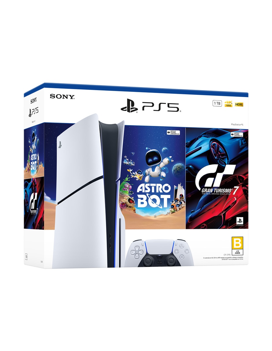 Consola fija ps5 de 1 tb