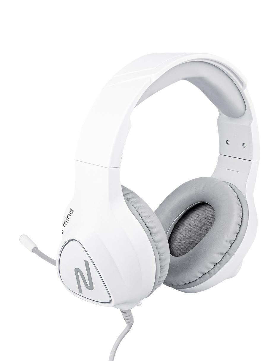 Audífonos Gamer Over-Ear Nsacau01 alámbricos con cancelación de ruido