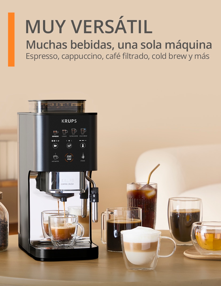 Cafetera super automática COFFEE CRUSH SA4039U1
