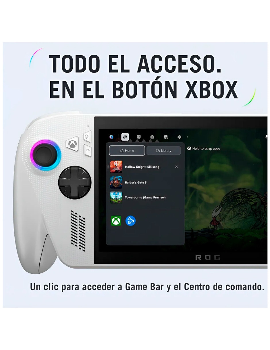 Consola portátil RC73YA-XB_ALLY.Z2A.16 Windows 11 512 GB edición estándar