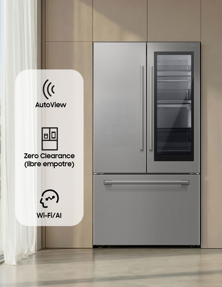 Refrigerador refrigerador french door y automática rf80h30jdtem