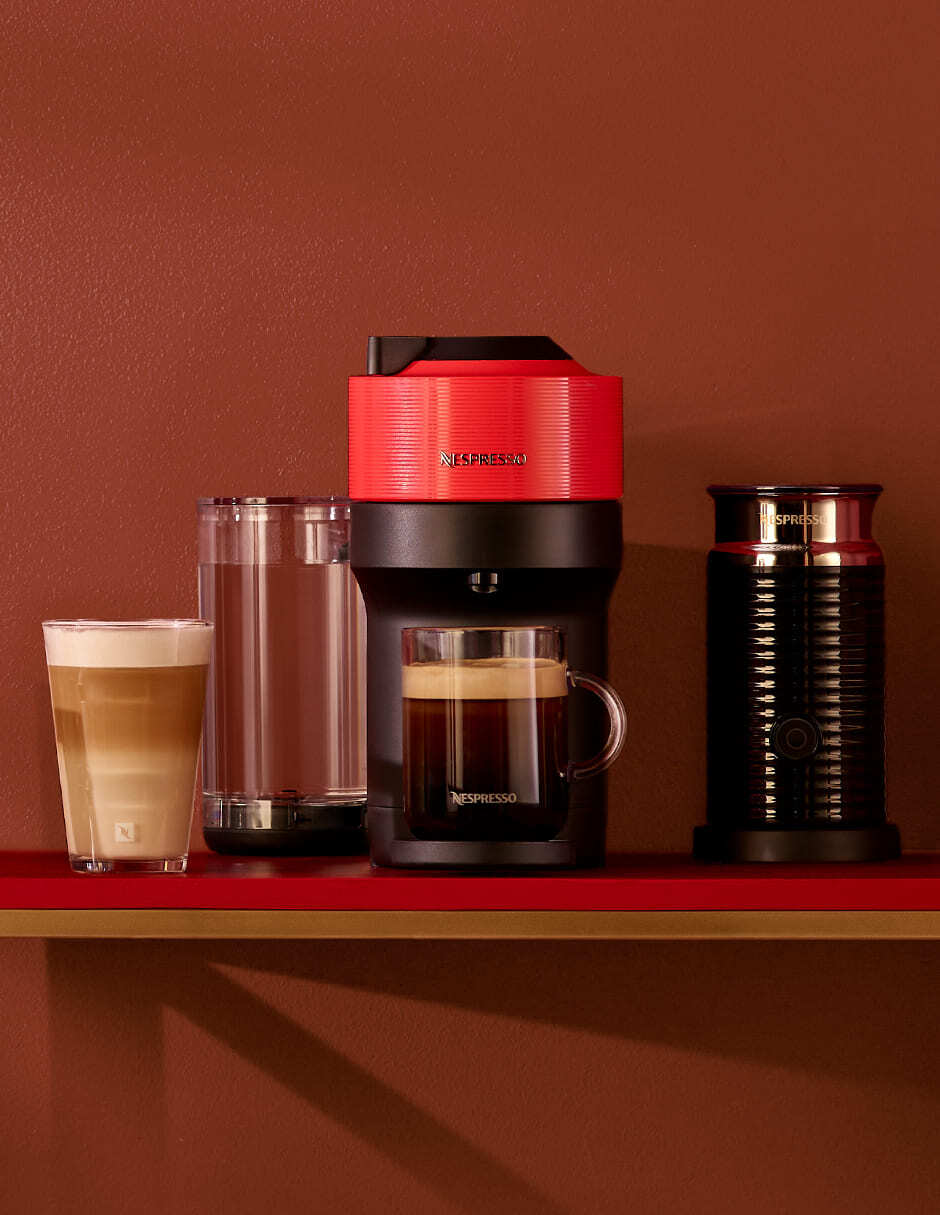 Combo cafetera y aeroccino Vertuo Pop A3KGCV6-USRE-NE