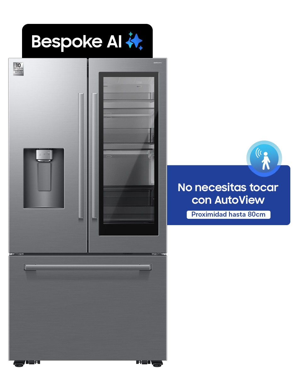 Refrigerador refrigerador french door y automática rf80h30cdtem
