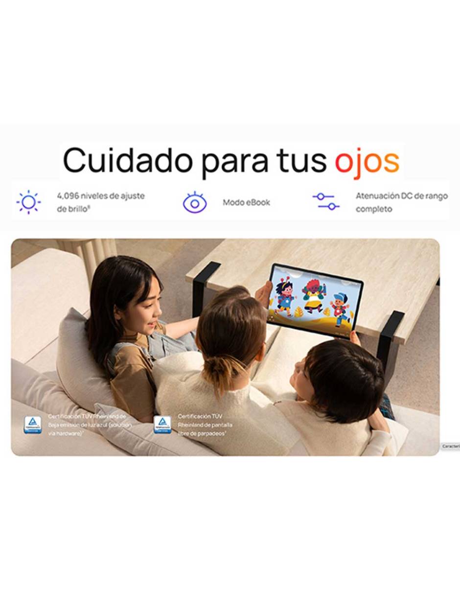 Tablet Matepad Se 11 11 pulgadas 128 GB de almacenamiento de 8 GB RAM