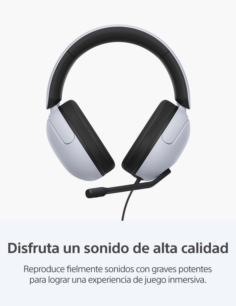 Audífonos gamer Over-Ear Inzone H3 alámbricos