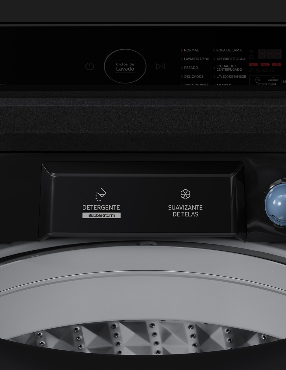 Lavadora 19 kg automática carga superior WA19CG6746BVAX