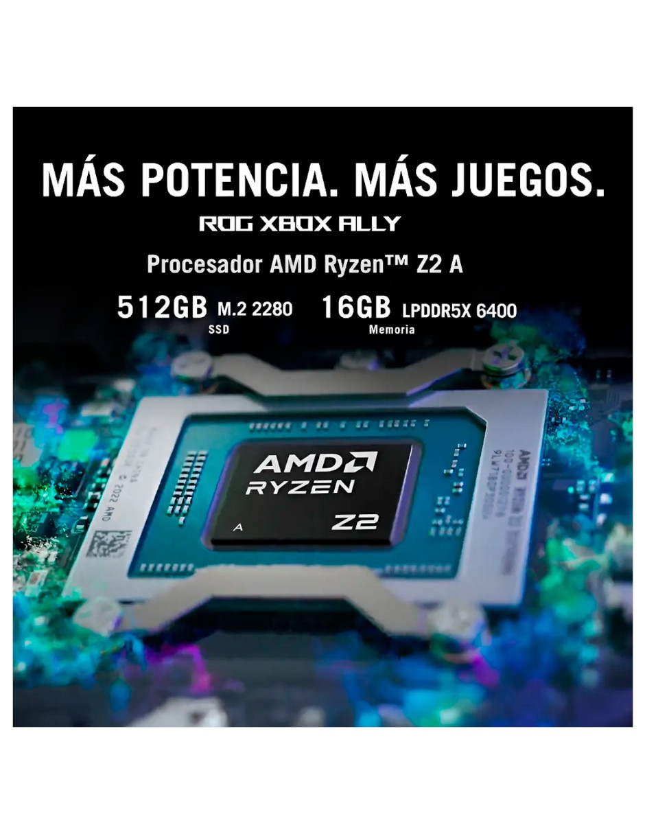 Consola portátil RC73YA-XB_ALLY.Z2A.16 Windows 11 512 GB edición estándar