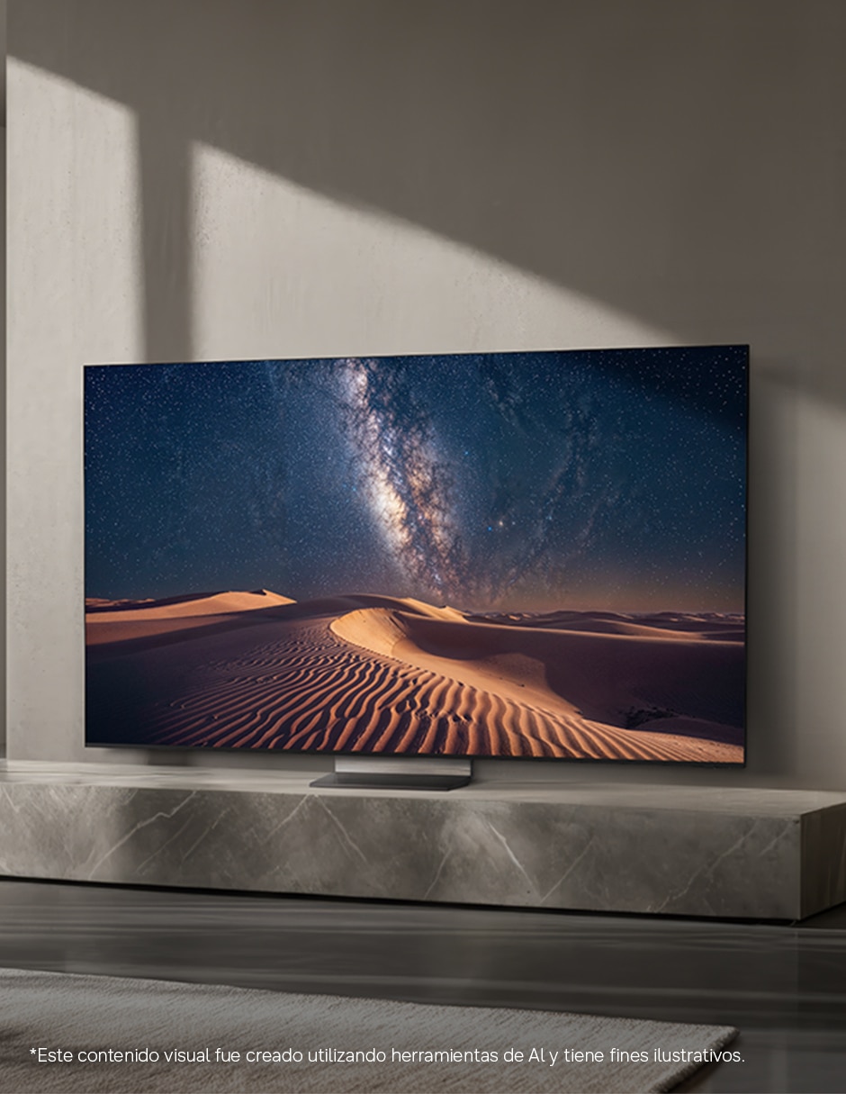 Pantalla Smart TV Micro RGB de 65 pulgadas 4K MRN65R95HAFXZX con AI escalado a 4K