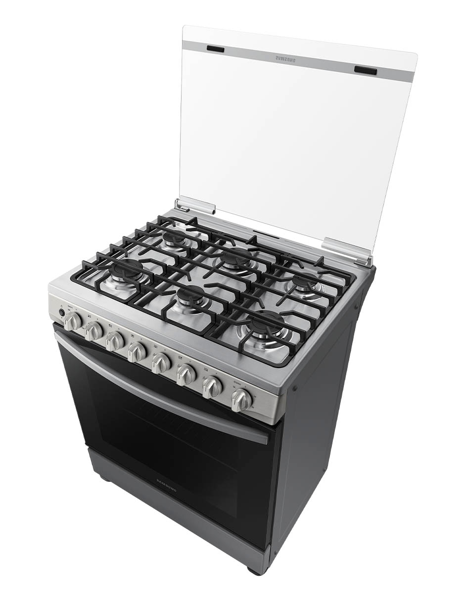 Estufa de piso a gas natural/lp 76.7 cm NX52T5411MS/AX de 6 quemadores