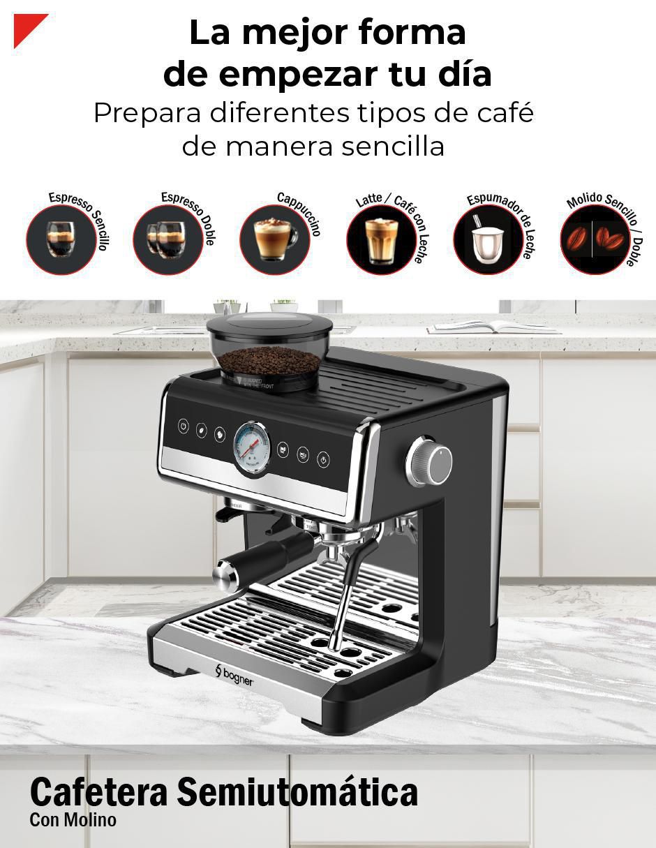 Cafetera con molino bdcm22