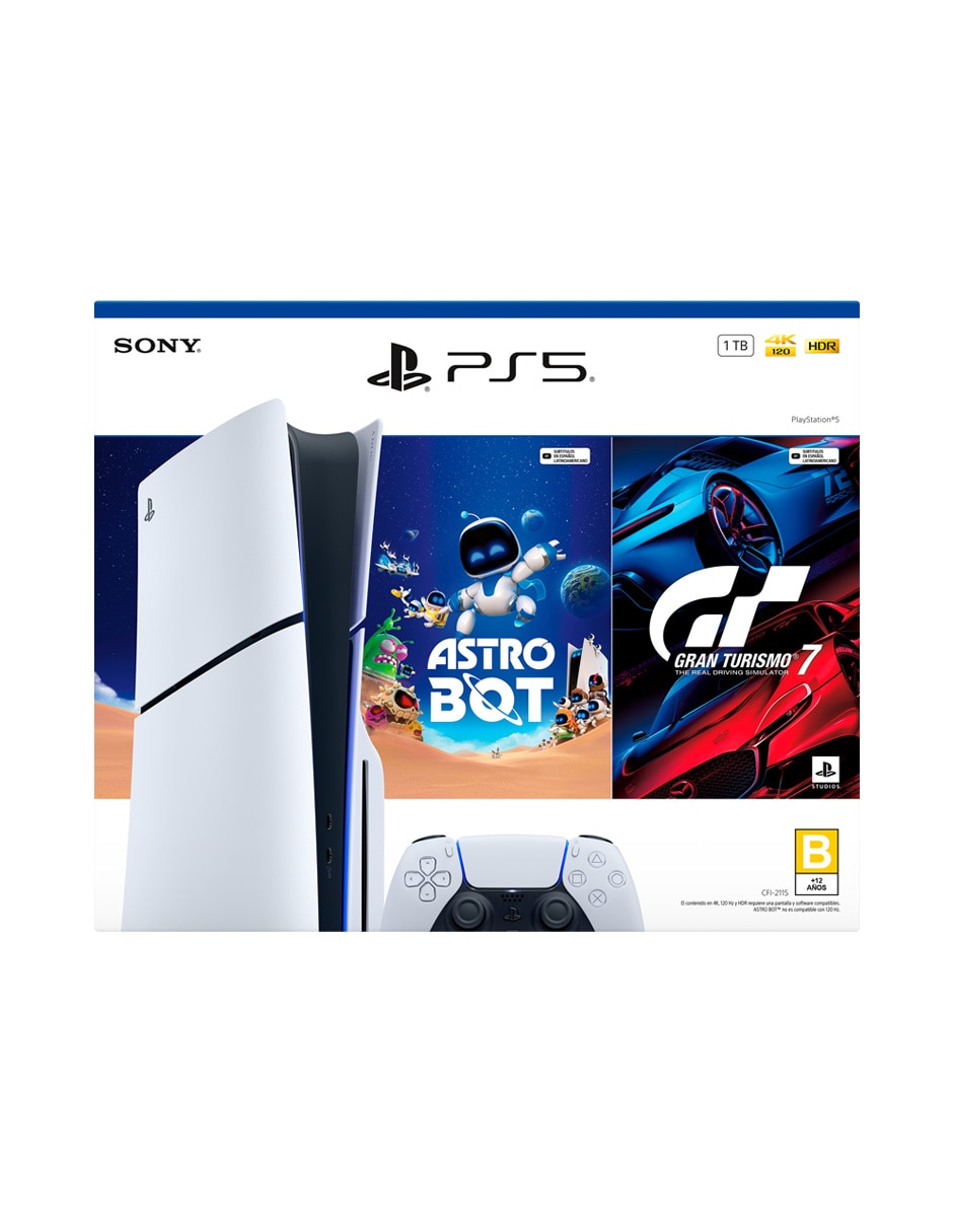 Consola fija ps5 de 1 tb