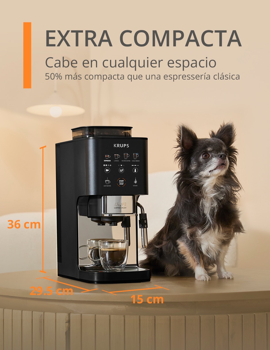 Cafetera super automática COFFEE CRUSH SA4039U1
