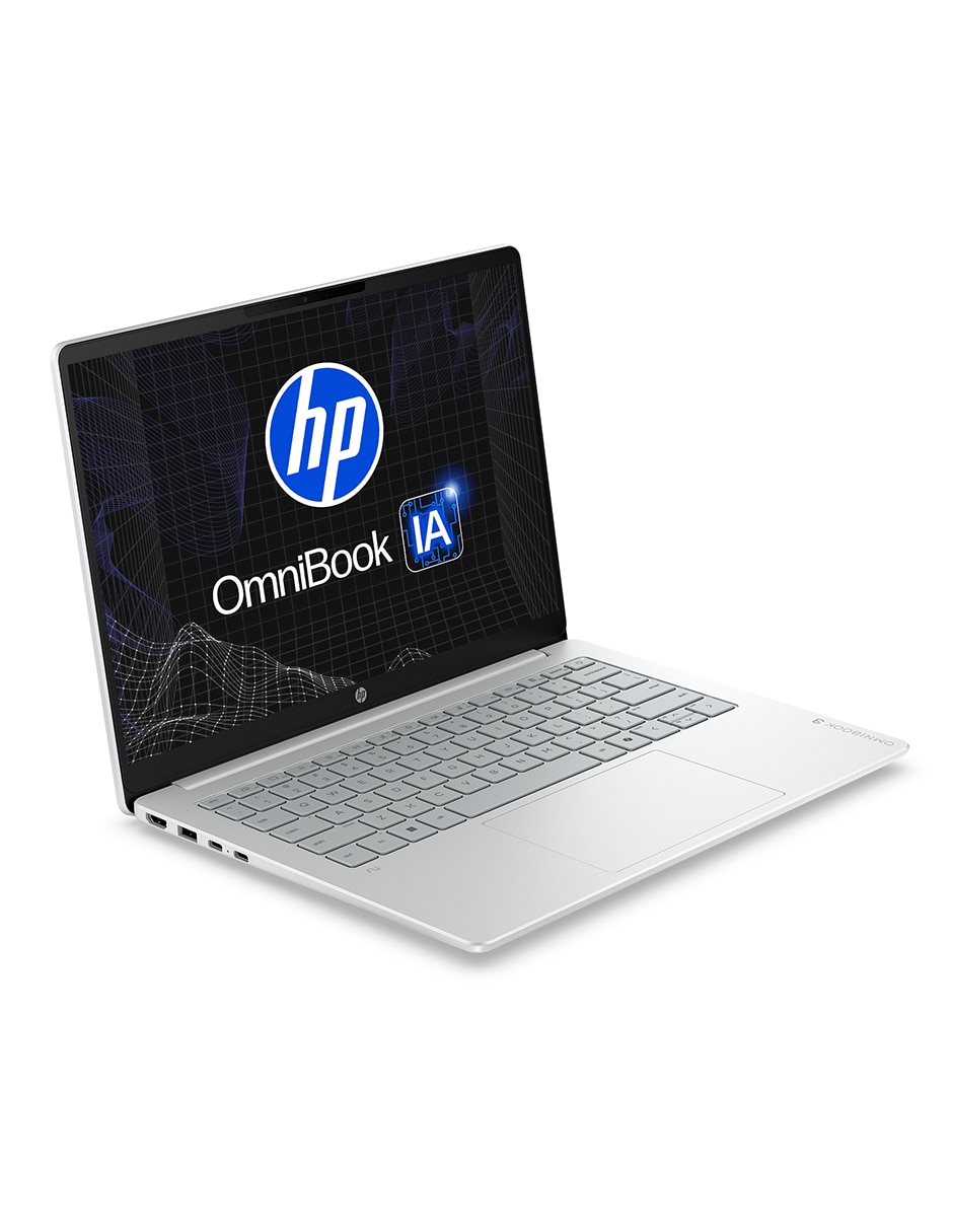 Laptop OmniBook 3 Laptop Next Gen AI 14- hz0051la 14 pulgadas 2K Snapdragon X integradas 16 GB RAM 512 GB SSD