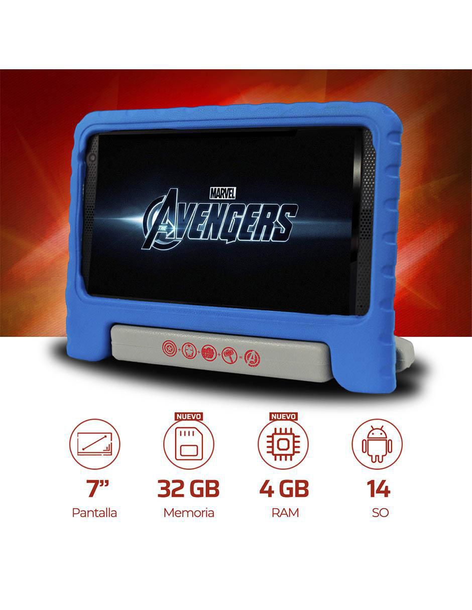 Tablet Avengers 7 pulgadas 32 GB de almacenamiento de 4 GB RAM