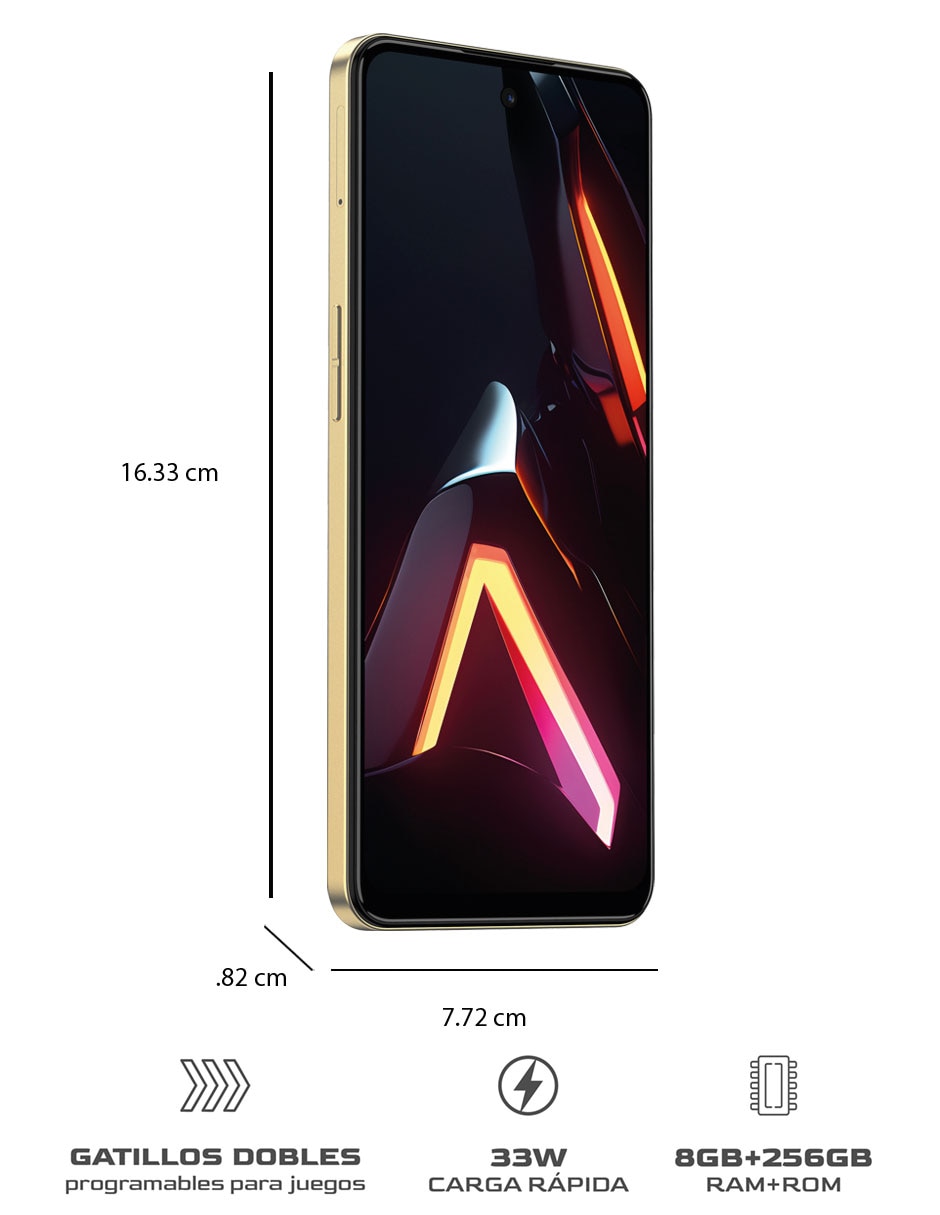 nubia neo 3 5g ips 6.8 pulgadas telcel no aplica