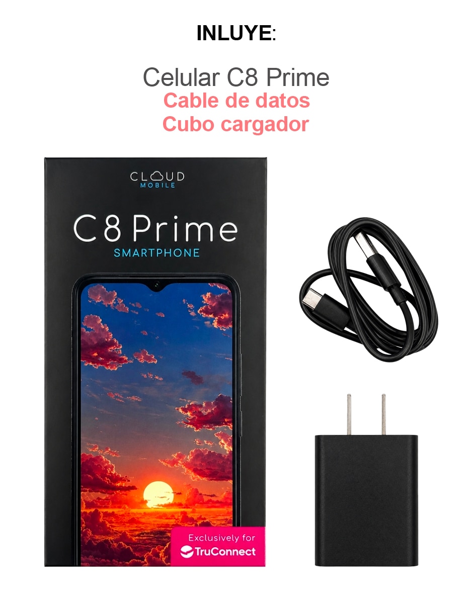 C8 Prime LCD 6.5 pulgadas Desbloqueado