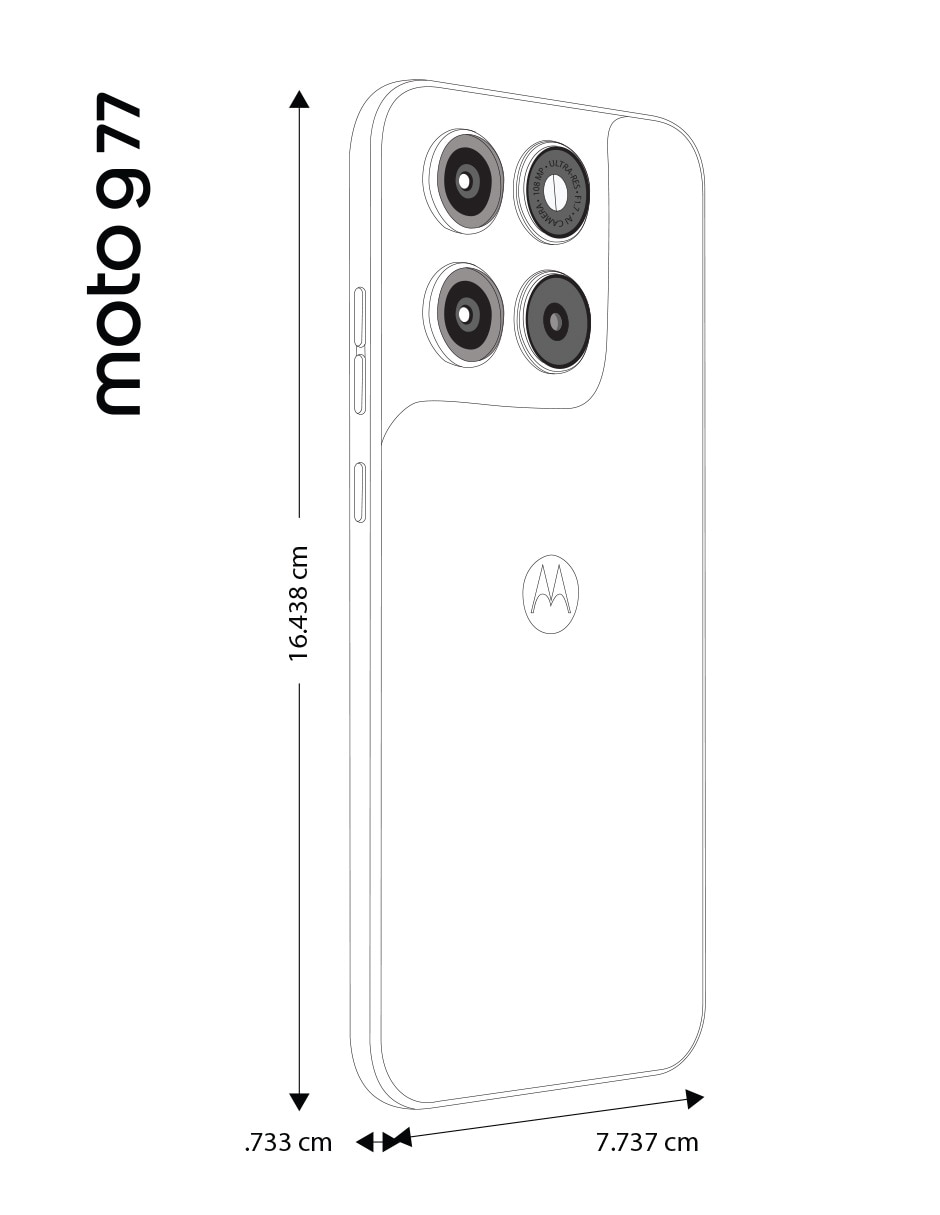 Moto G77 AMOLED Extreme 6.7 pulgadas Telcel