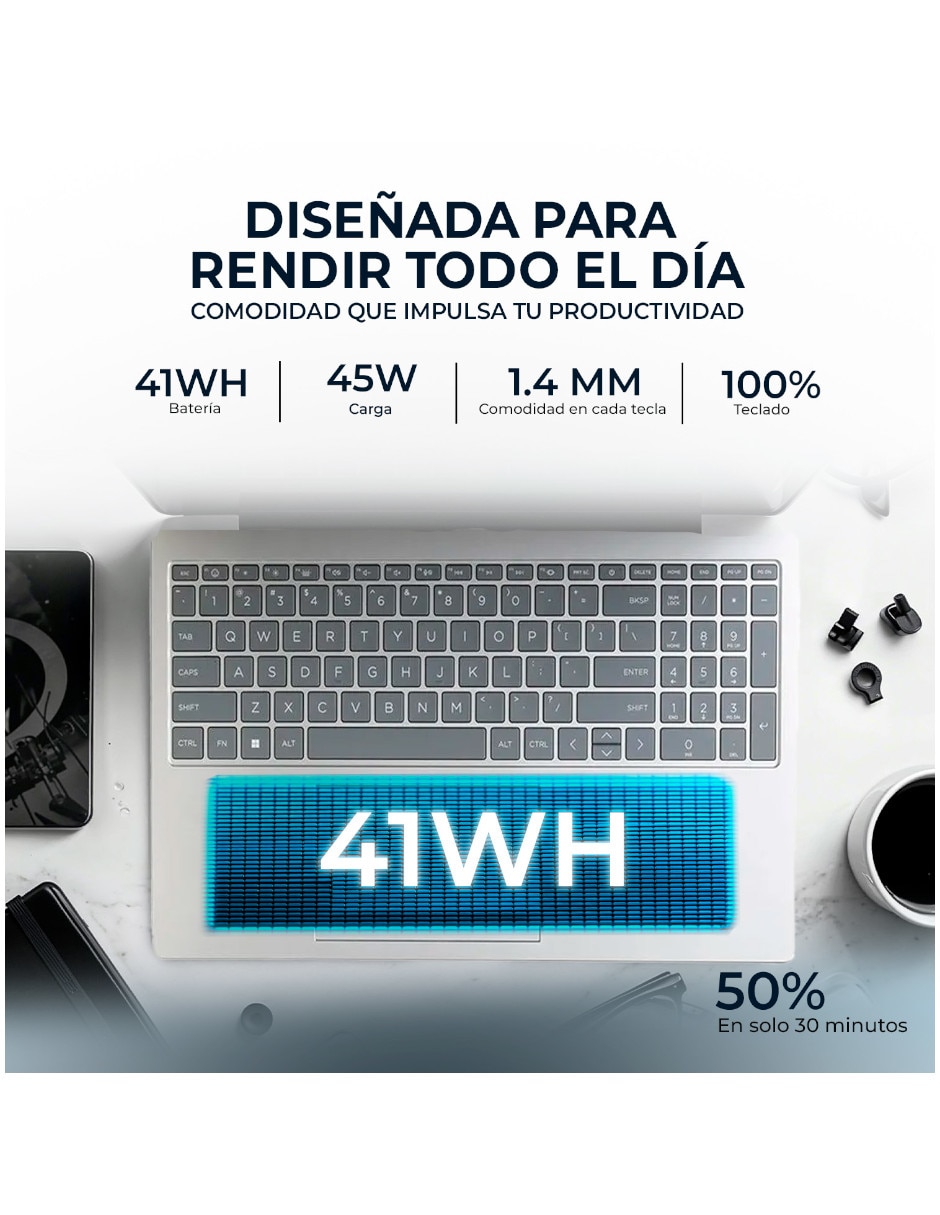 Laptop B4HN8UARABA 15.6 pulgadas Full HD Intel Core i7 Integradas 16 GB RAM 512 GB SSD Reacondicionado