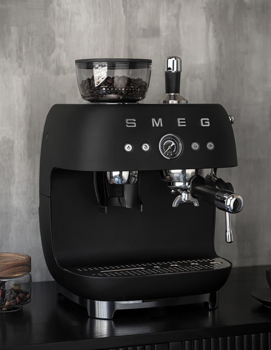 Cafetera con molino 50´s Style EGF03BLMUS