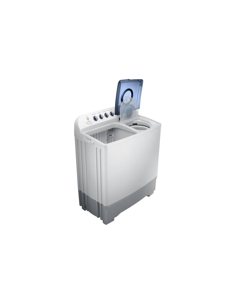 Lavadora doble tina 18 kg semiautomática carga superior wt18k5200mb/ax
