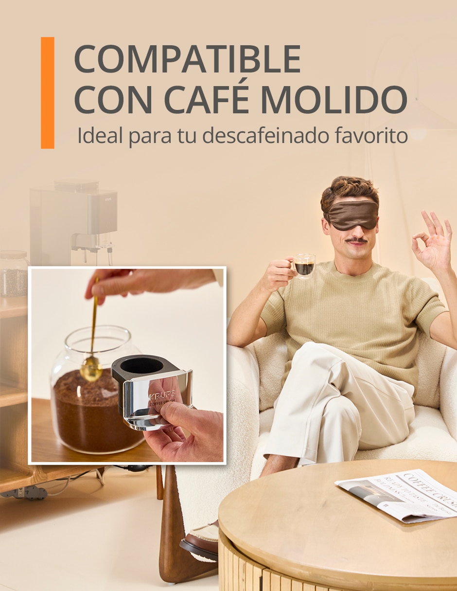 Cafetera super automática COFFEE CRUSH SA4039U1