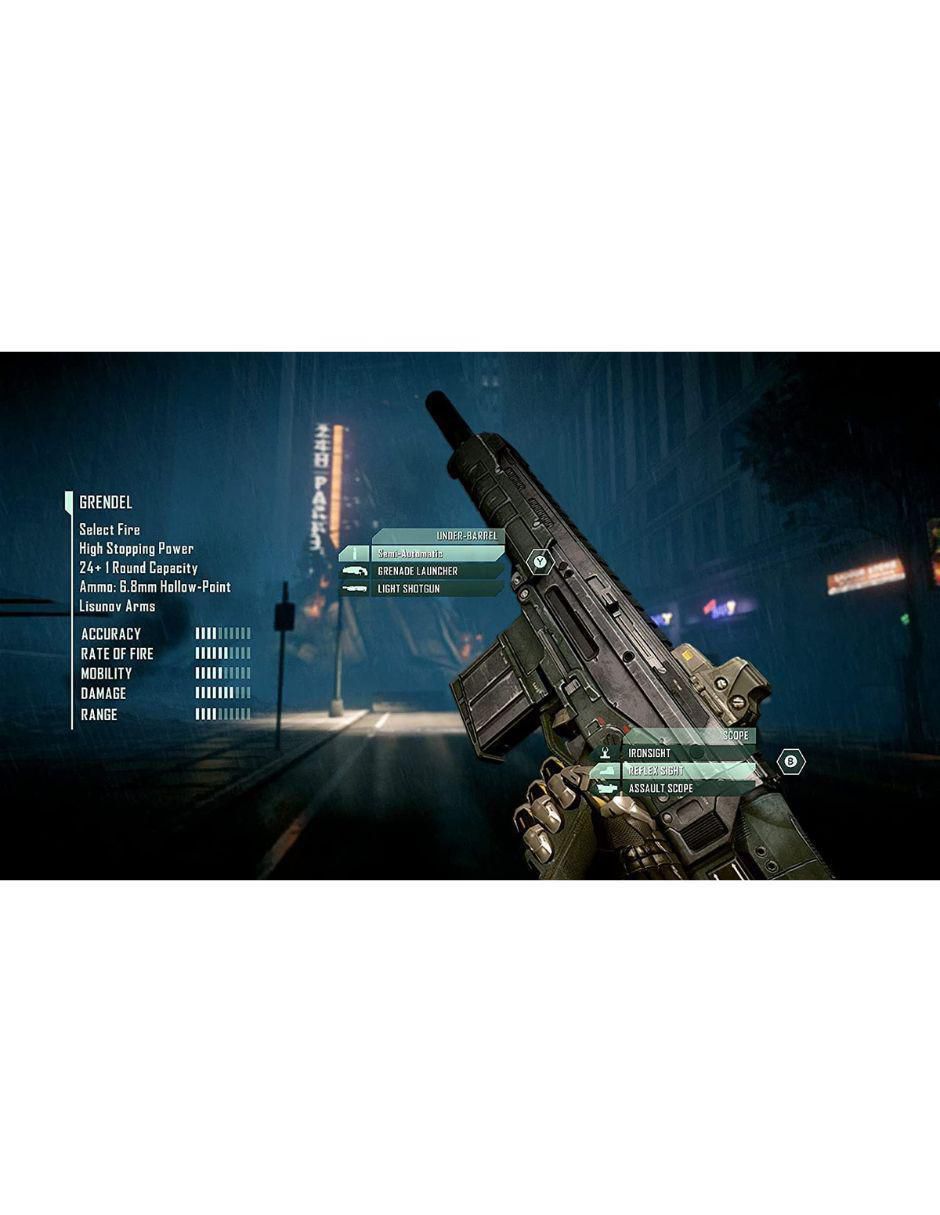 Crysis 2 Remastered remastered para Nintendo Switch