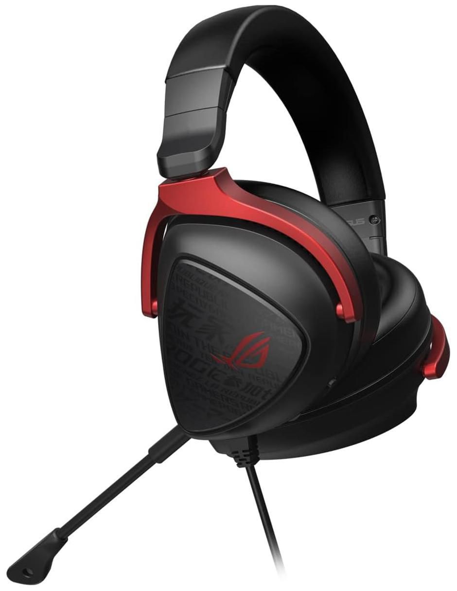 Audífonos gamer alámbricos Rog delta s core
