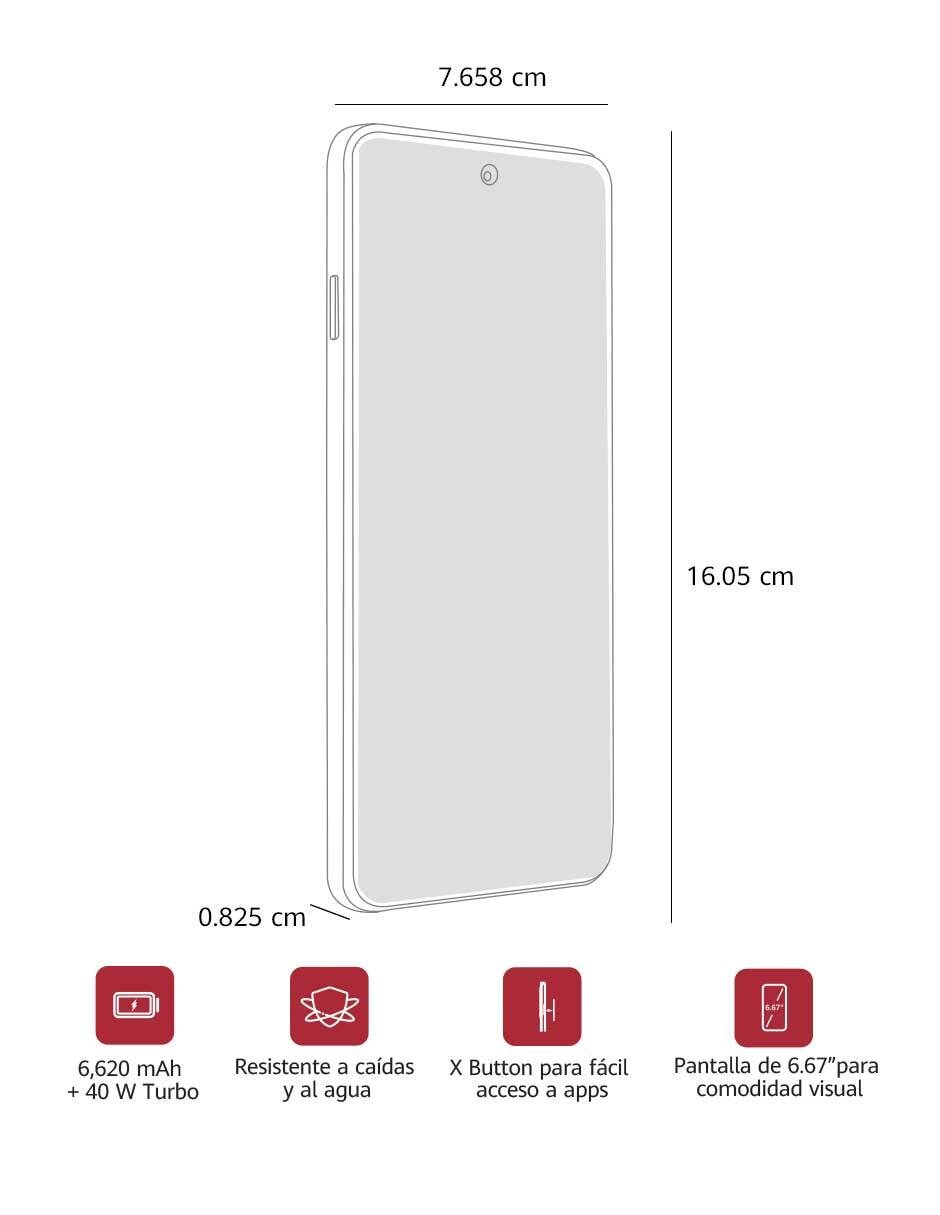 Nova Y73 LCD 6.67 pulgadas Telcel