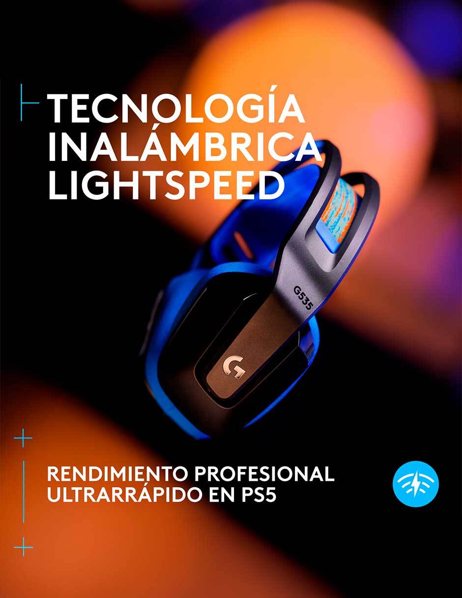 Audífonos gamer inalámbricos