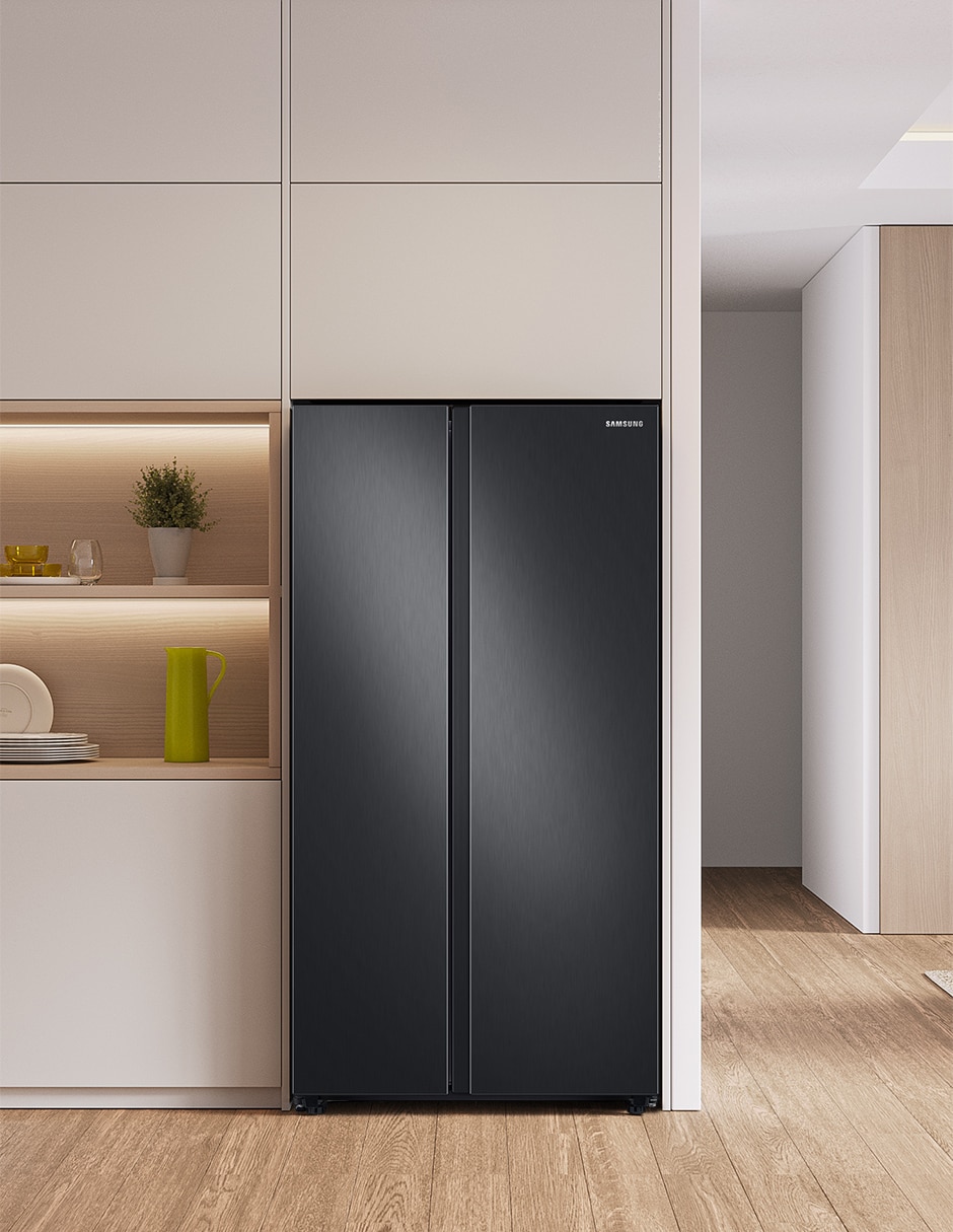 Refrigerador dúplex 28 pies cúbicos inverter y no frost y fábrica de hielo RS28T5B00B1/EM