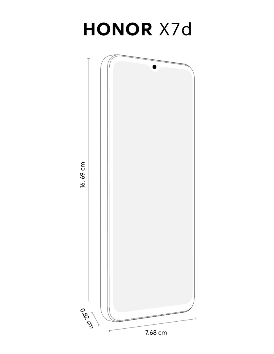 X7D LCD 6.7 pulgadas Telcel