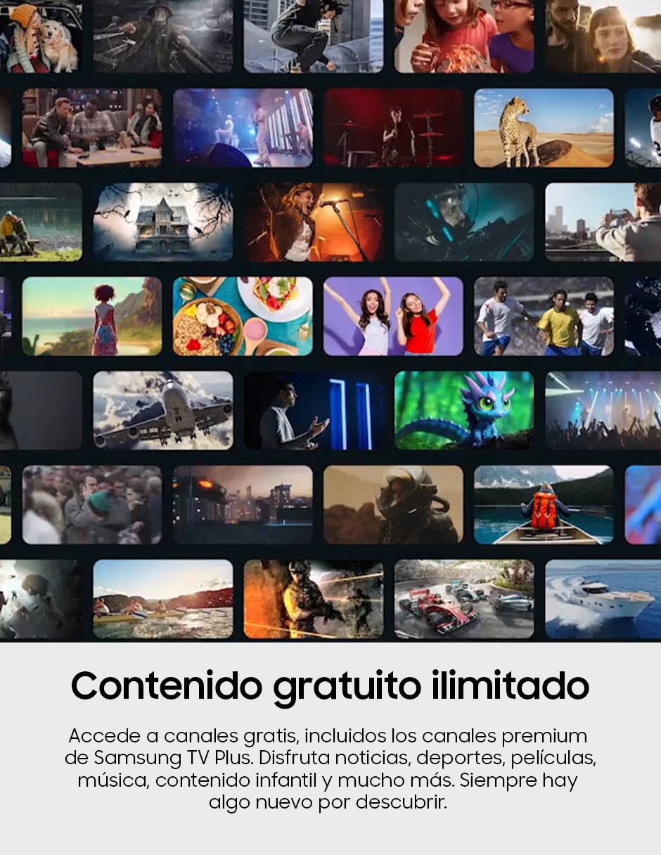 Pantalla Smart TV Crystal UHD de 43 pulgadas 4K/UHD UN43U8500HFXZX con Tizen
