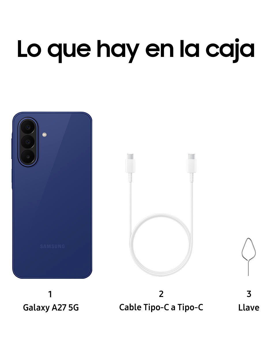 Galaxy A27 super AMOLED 6.7 pulgadas