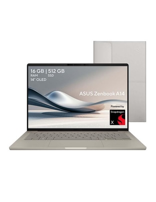 Laptop 14 pulgadas WUXGA Snapdragon X Qualcomm Adreno 16 GB RAM 512 GB SSD