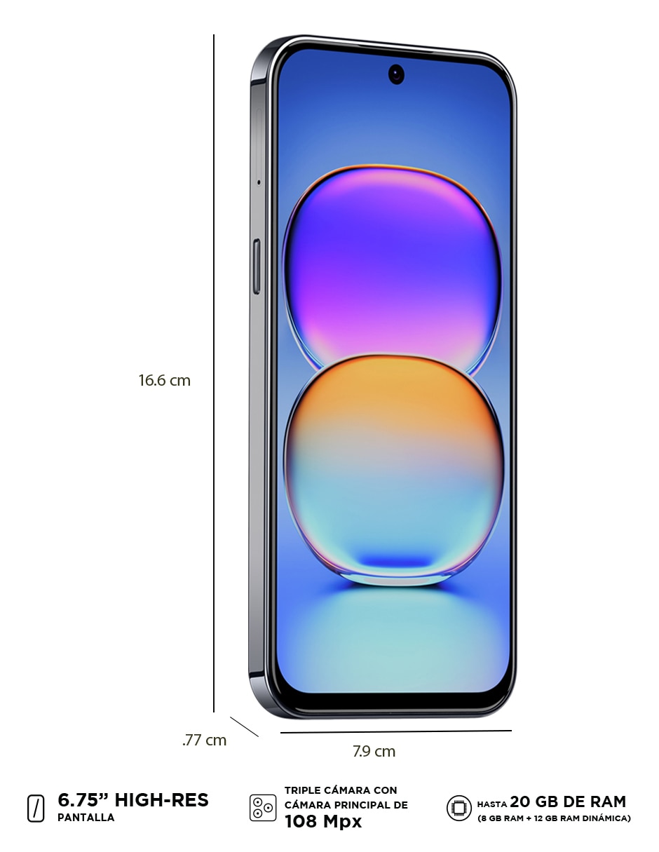 V80 PRO IPS 6.75 pulgadas Telcel