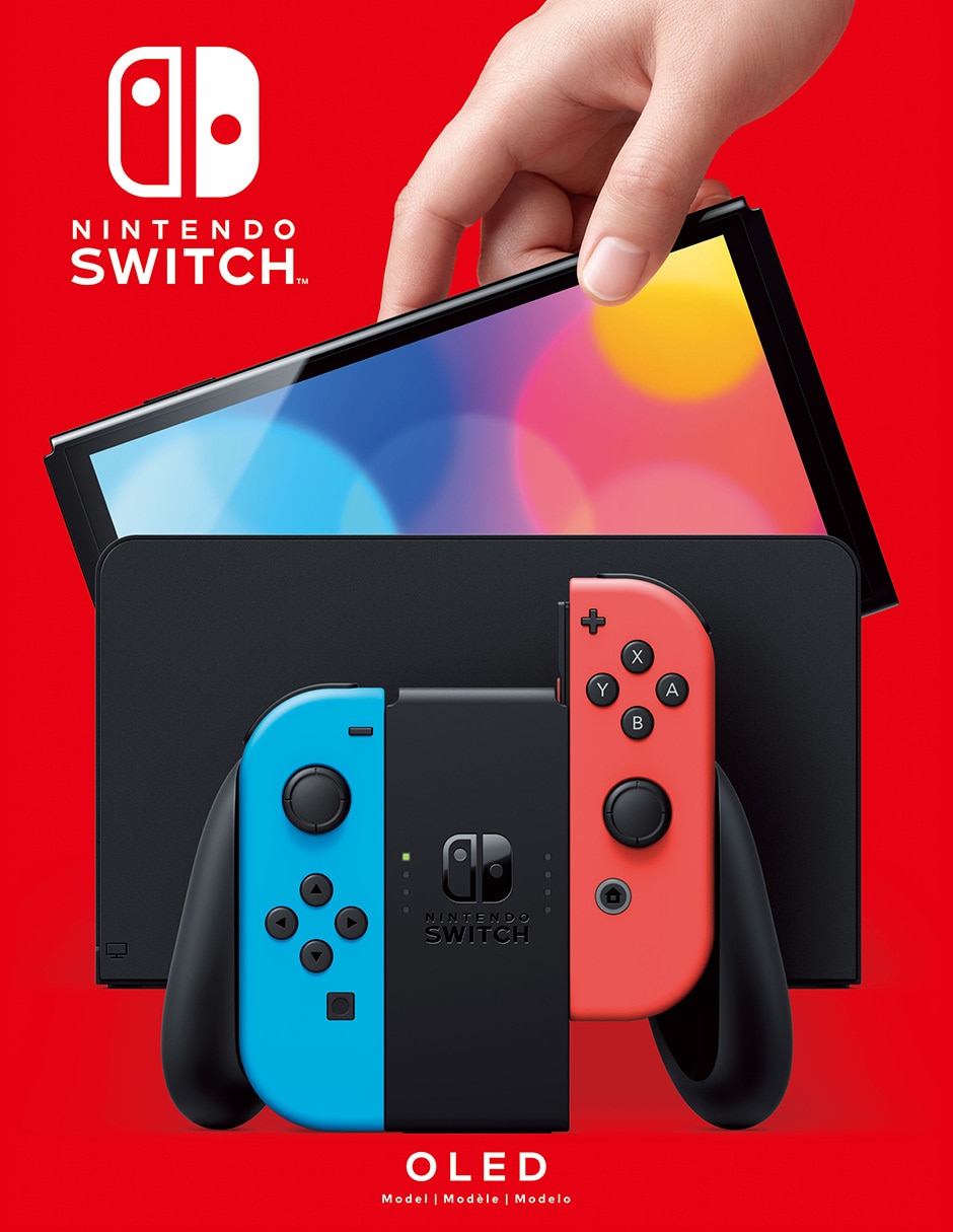 Consola portátil Switch OLED 64 GB edición stand alone Hegskabaa